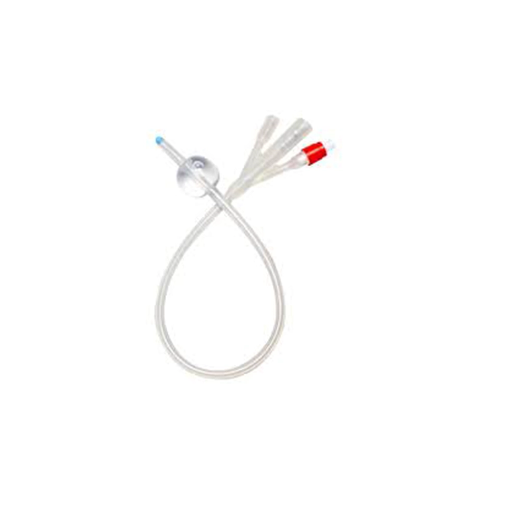 3-Way Silicone Foley Catheter
